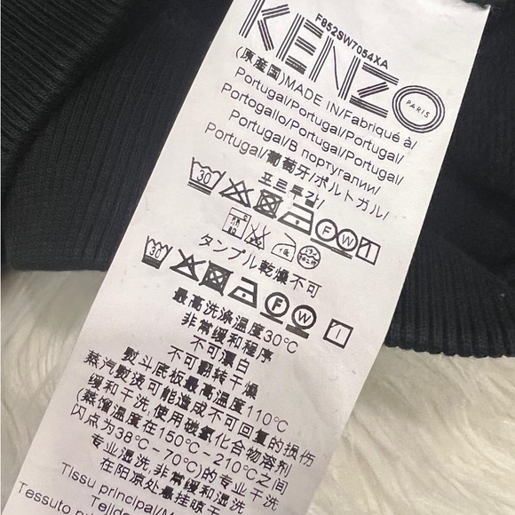 Authentic KENZO Tiger Sweatshirt in black - Picture 3 of 4